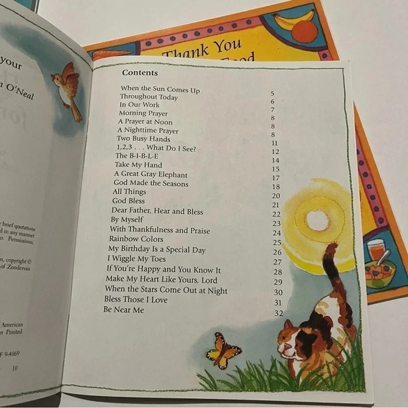 Lot Of 3 Books Now I Lay Me Down to Sleep, Thank You Debbie Trafton O'Neal - Picture 8 of 12